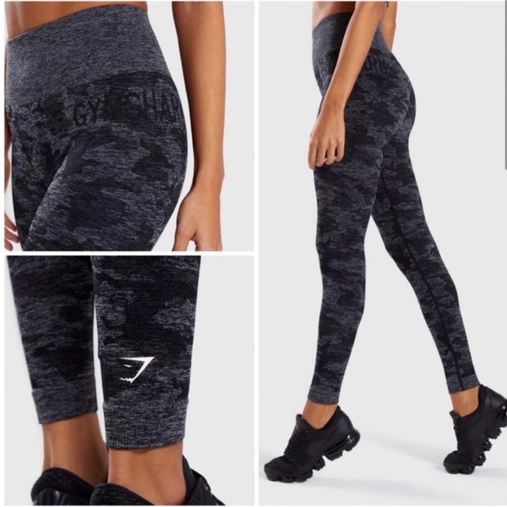 Grey camo gymshark leggings